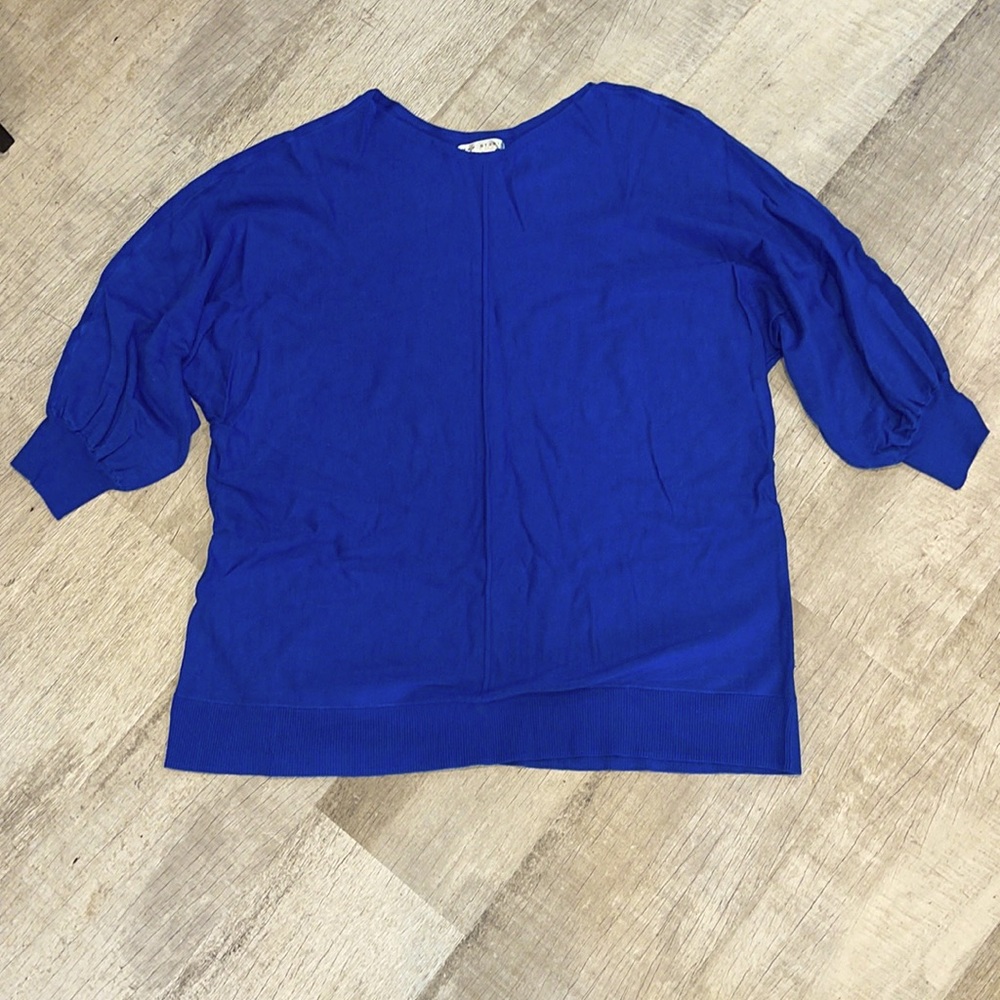 Max Studio Royal Blue Long Sweater